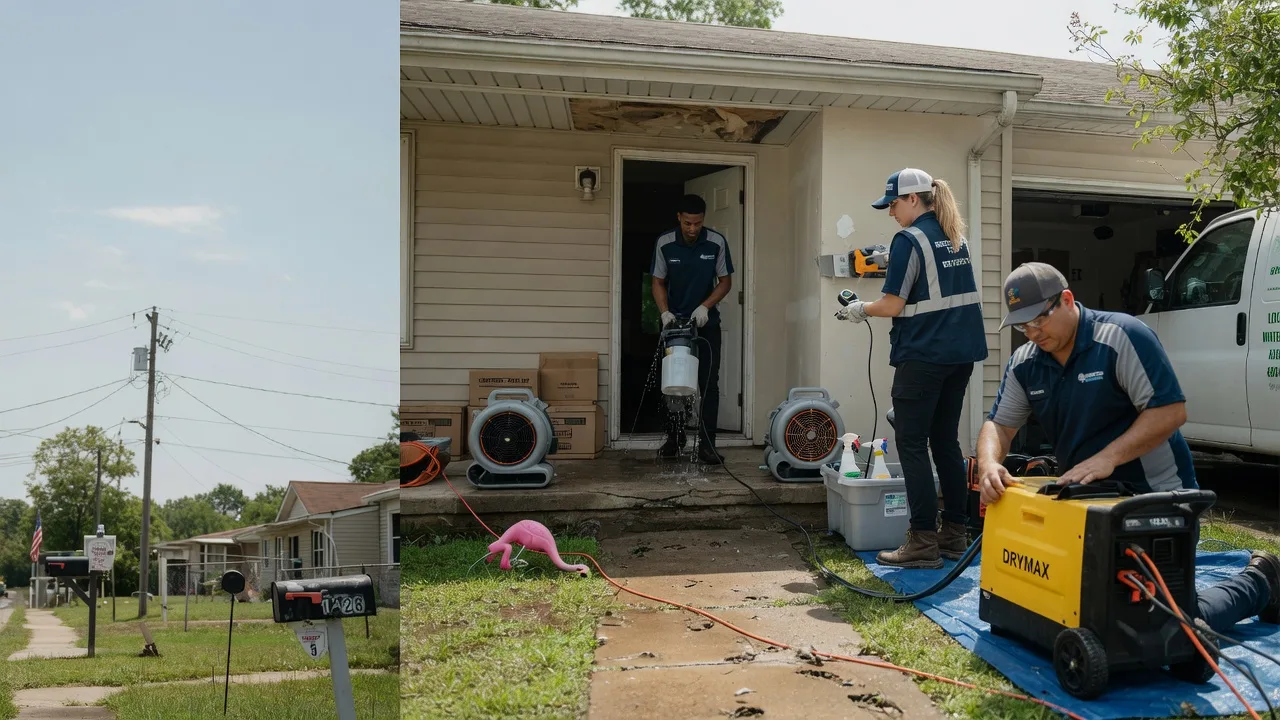 Storm Damage Water Removal in Spurlockville, WV near me